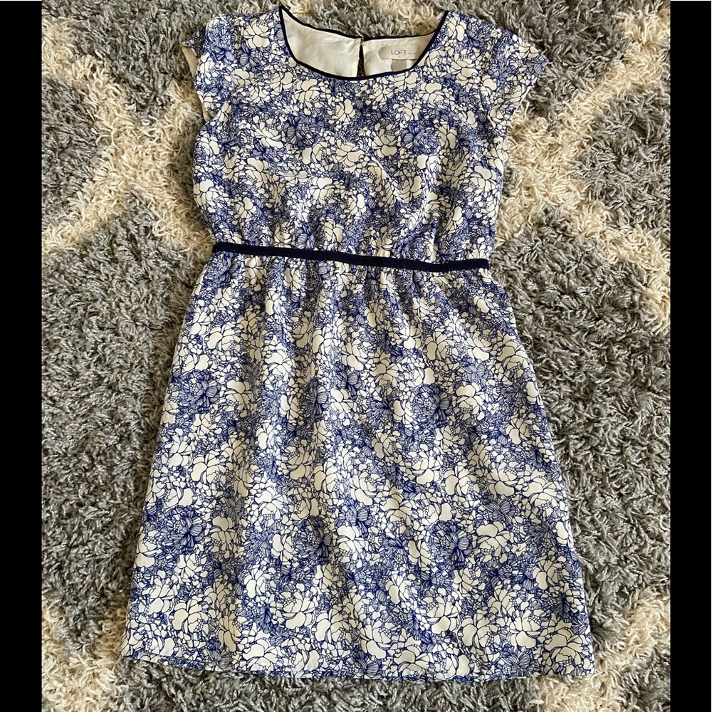 LOFT blue dress